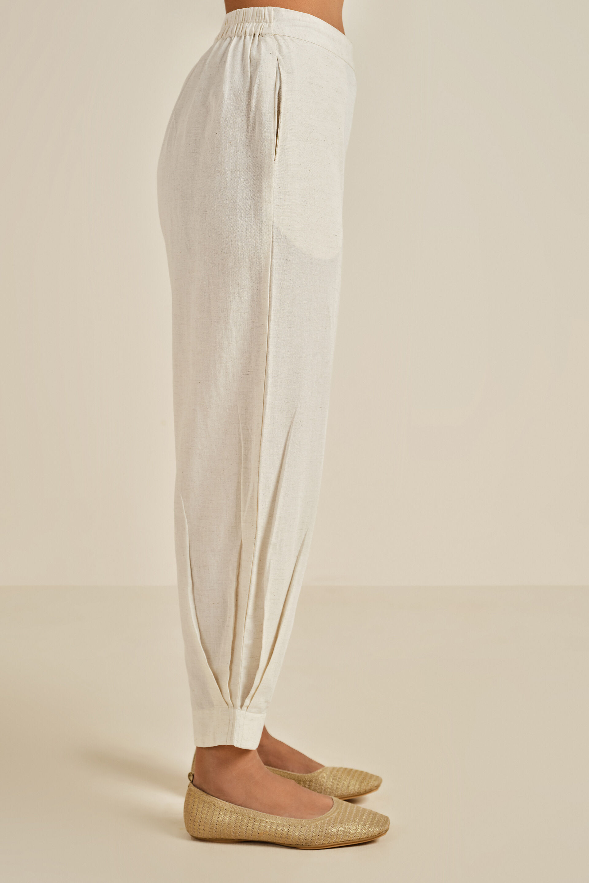 Vanilla Straight Pants, Natural, image 2