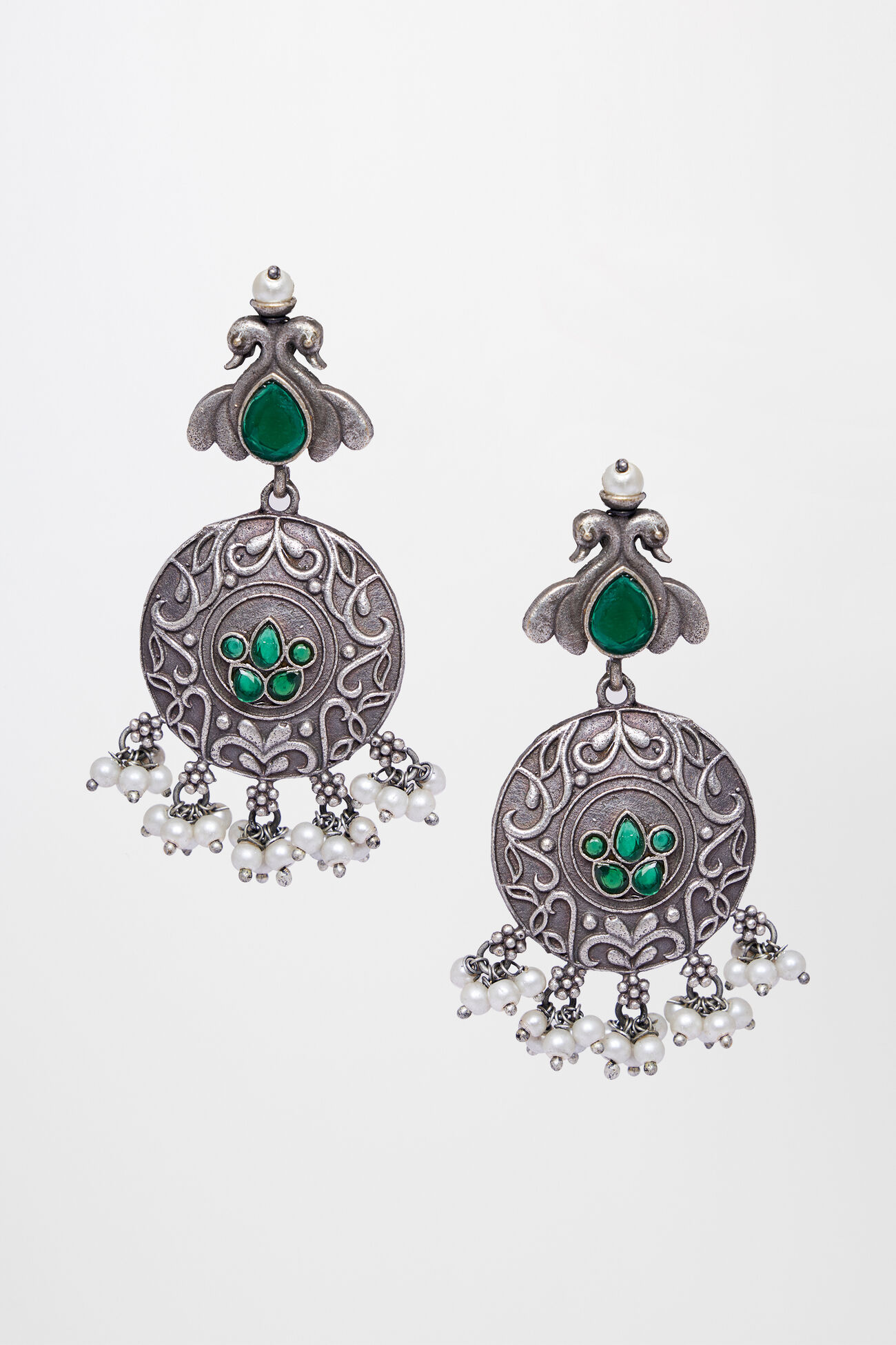 Silver Alloy Earring, , image 1