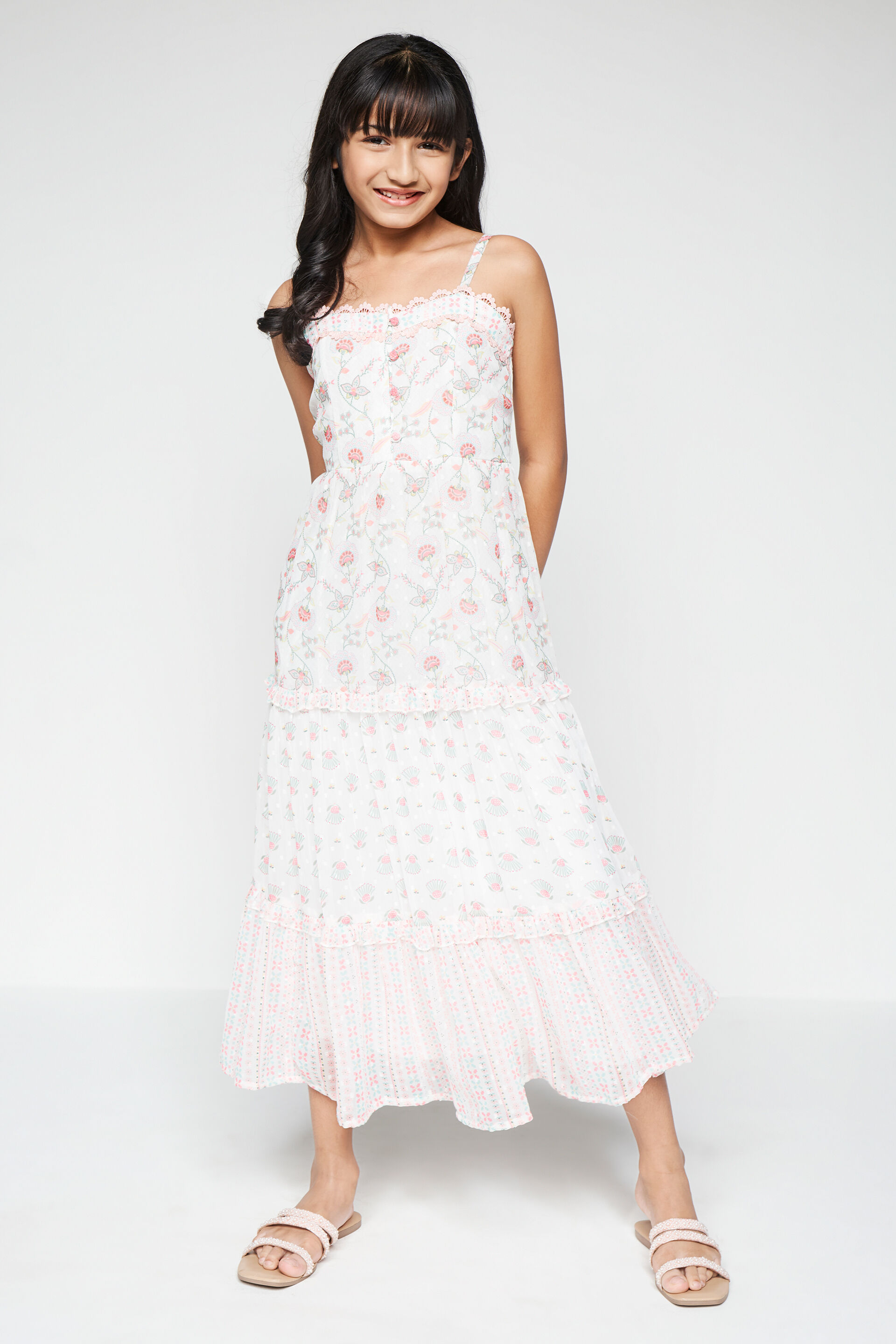 Off white casual dress top