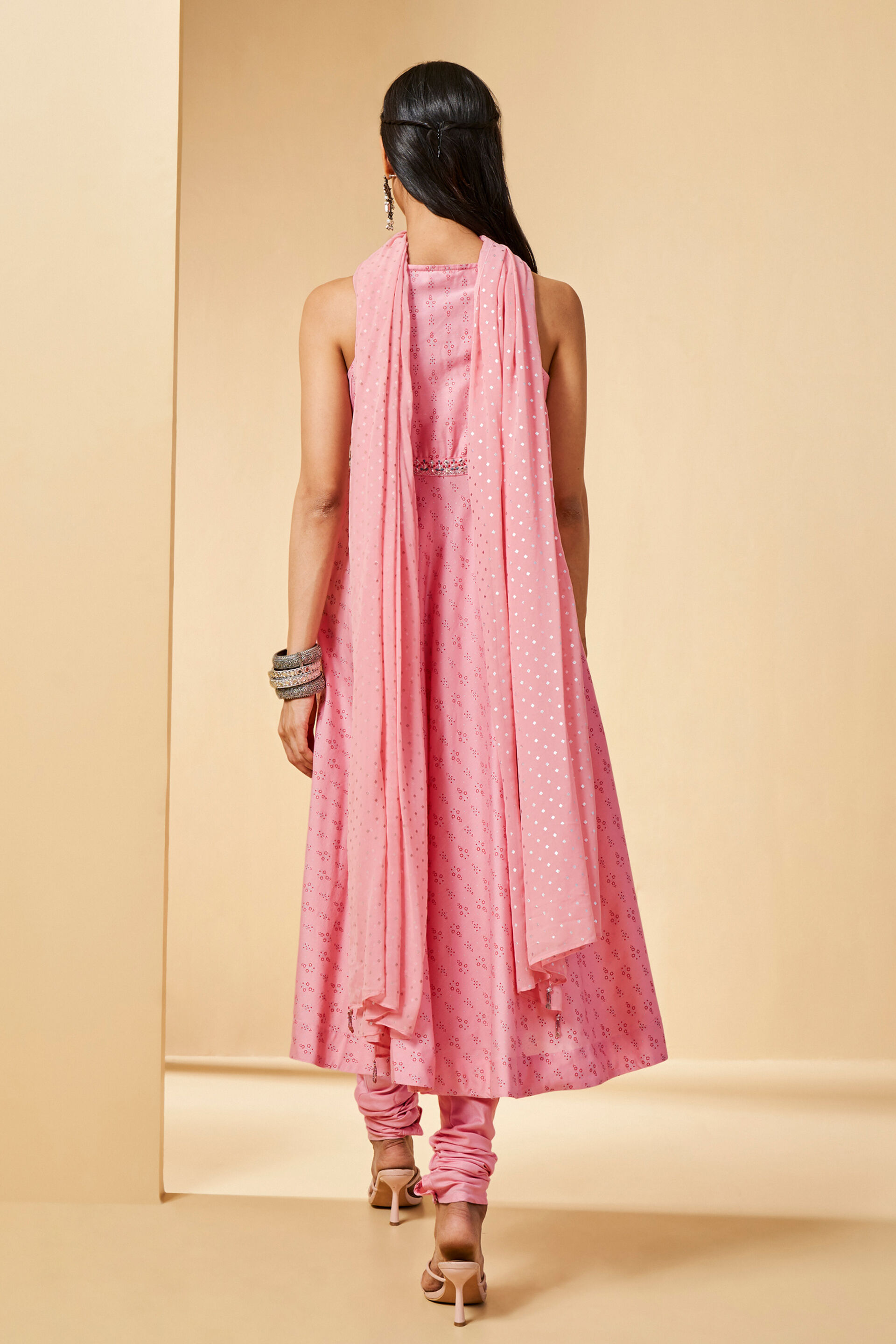 Ethnic Motifs Pink Set, Rose Pink, image 5