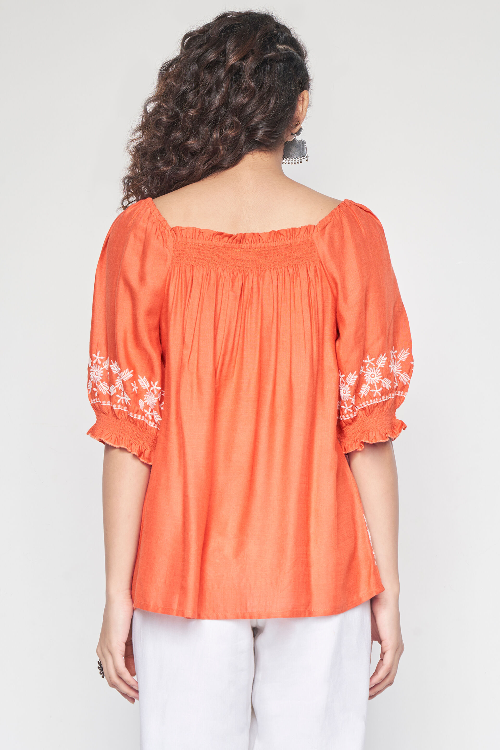 Fiesta top, Orange, image 8