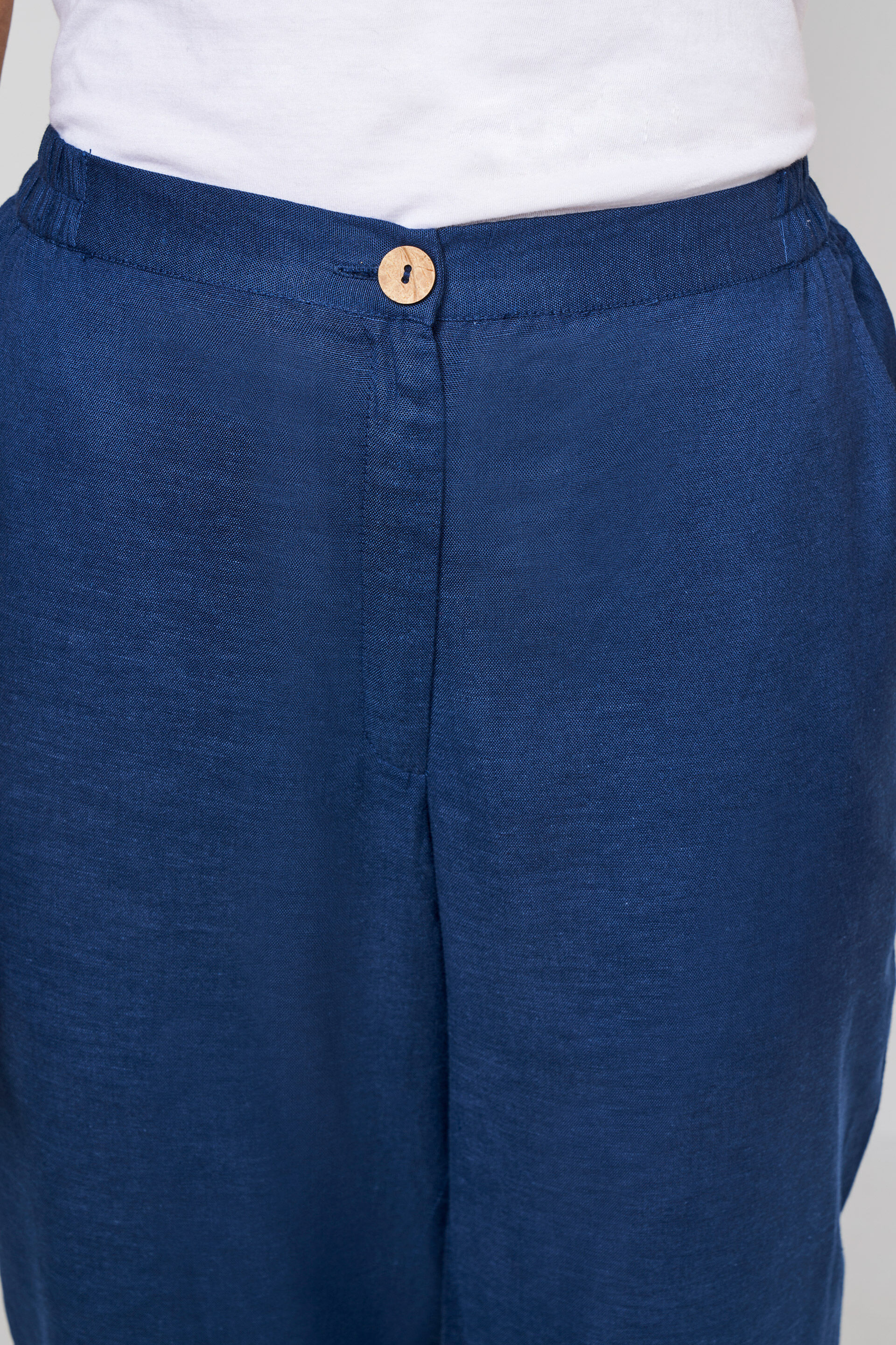 Navy Solid Straight Bottom, Navy Blue, image 4