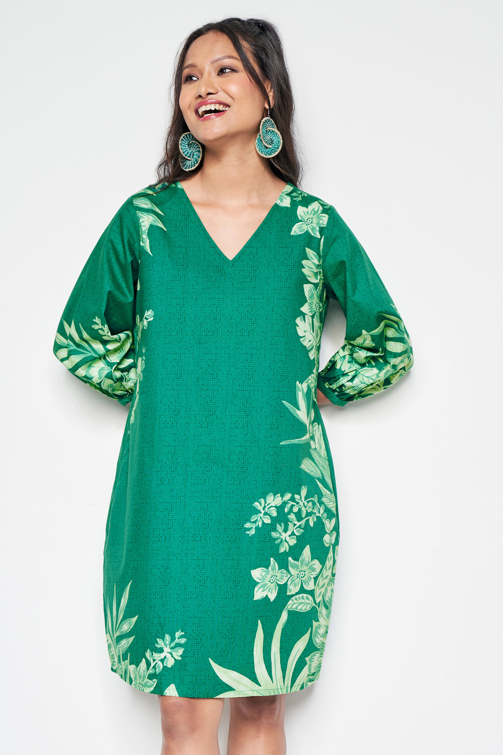 The Queen Bee Dress, Green, image 4
