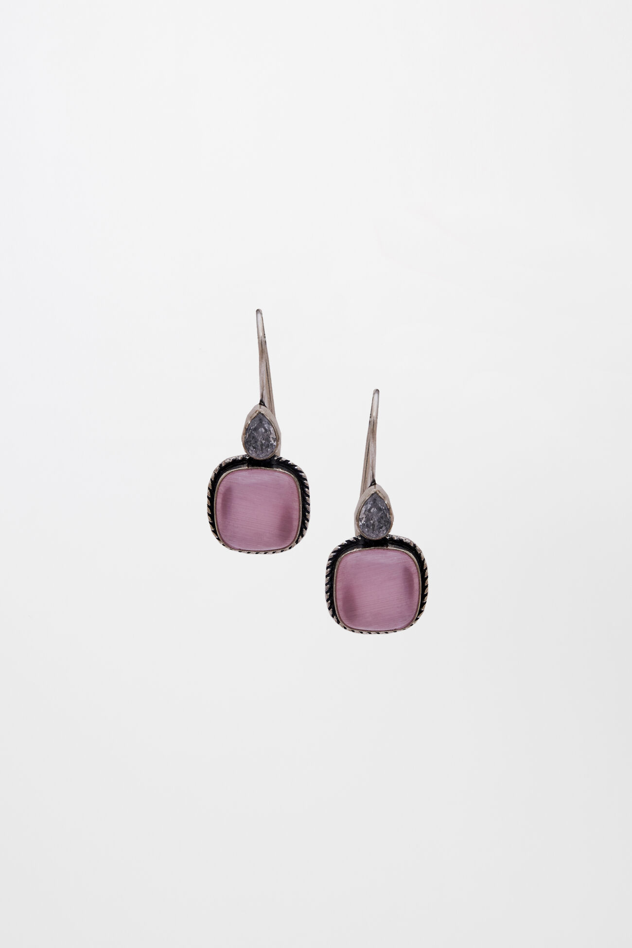 Studded In Pink Earrings, , image 1