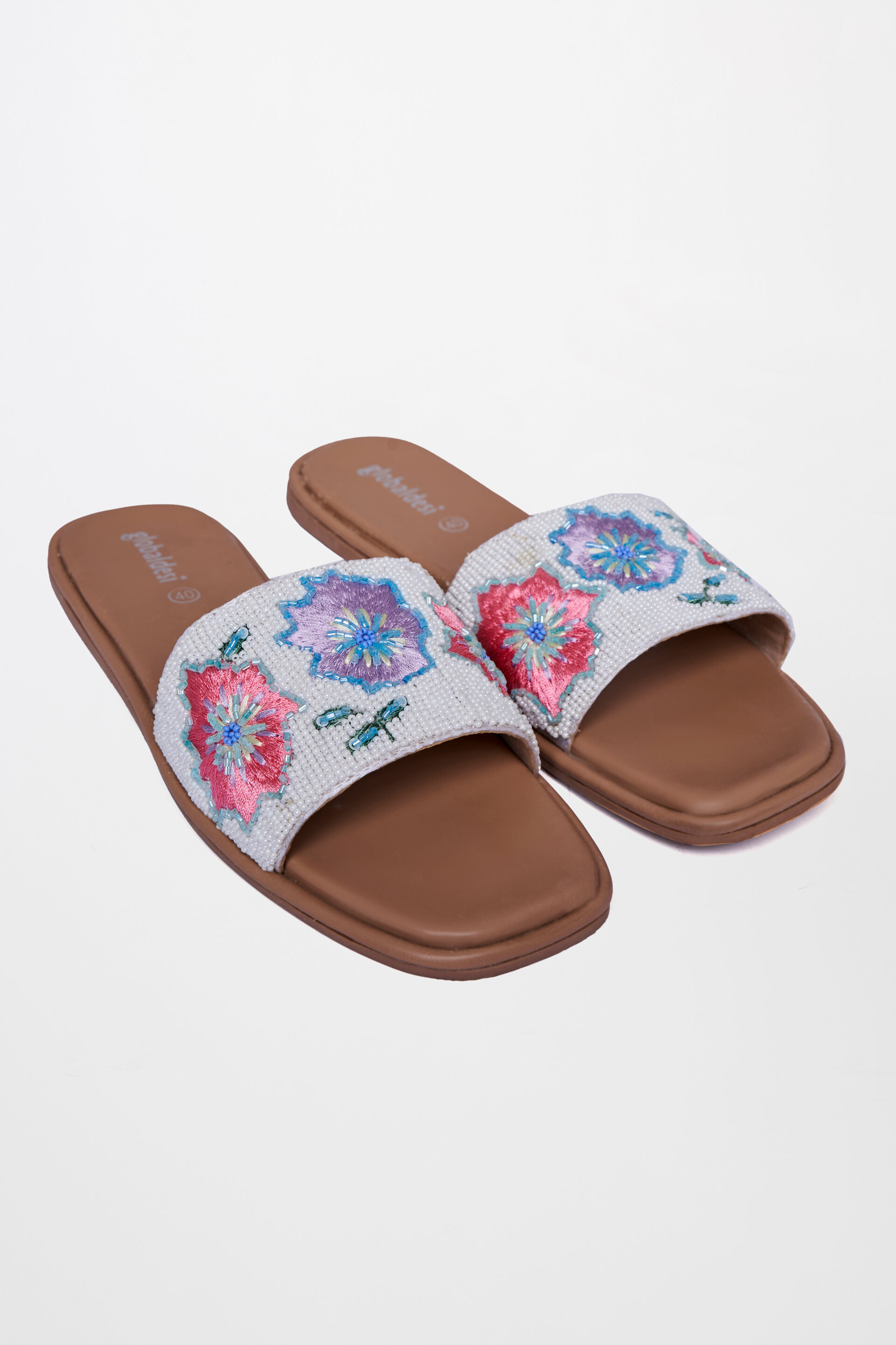Multi color sandals women's shoes store