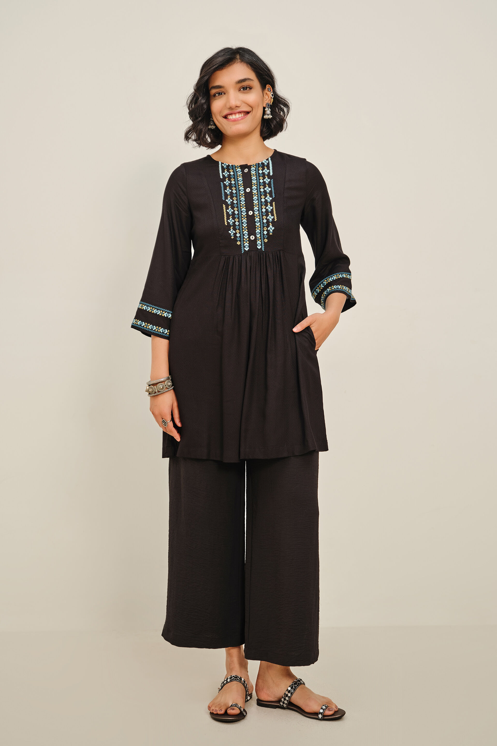 Midnight Magic Tunic, Black, image 2