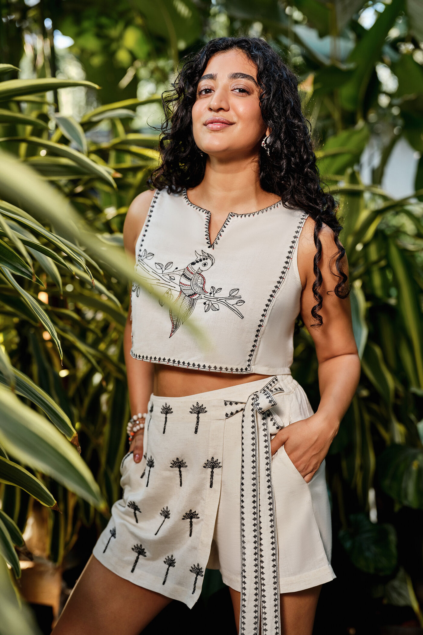 Evarah Embroidered Co-ord Set