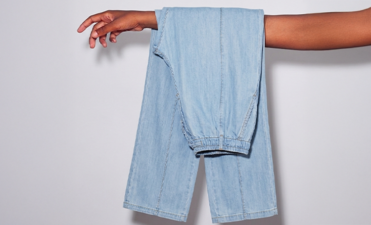 Blue Denim Culottes