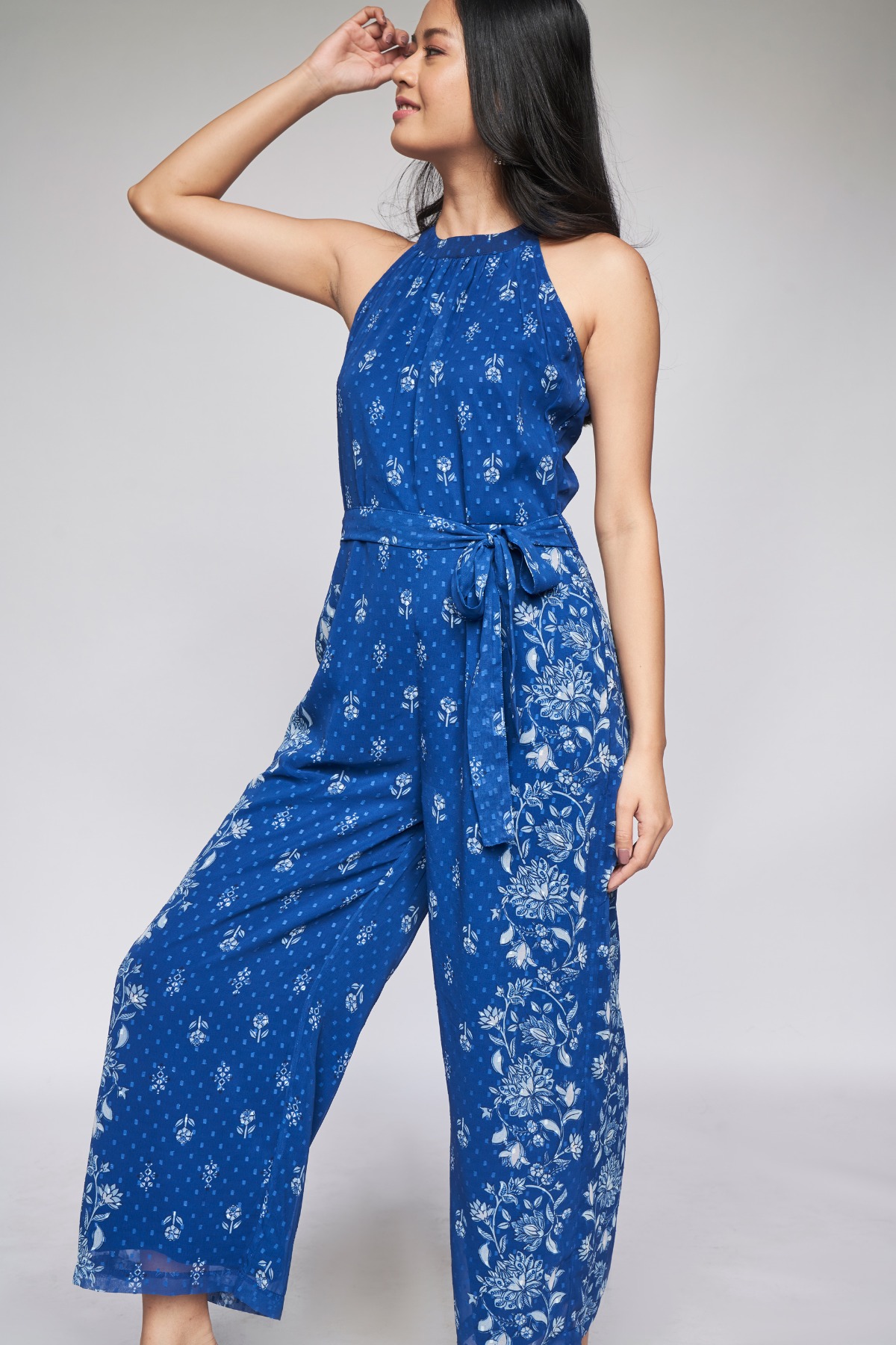 gd med. blue jumpsuit ss22gd056jspch 2