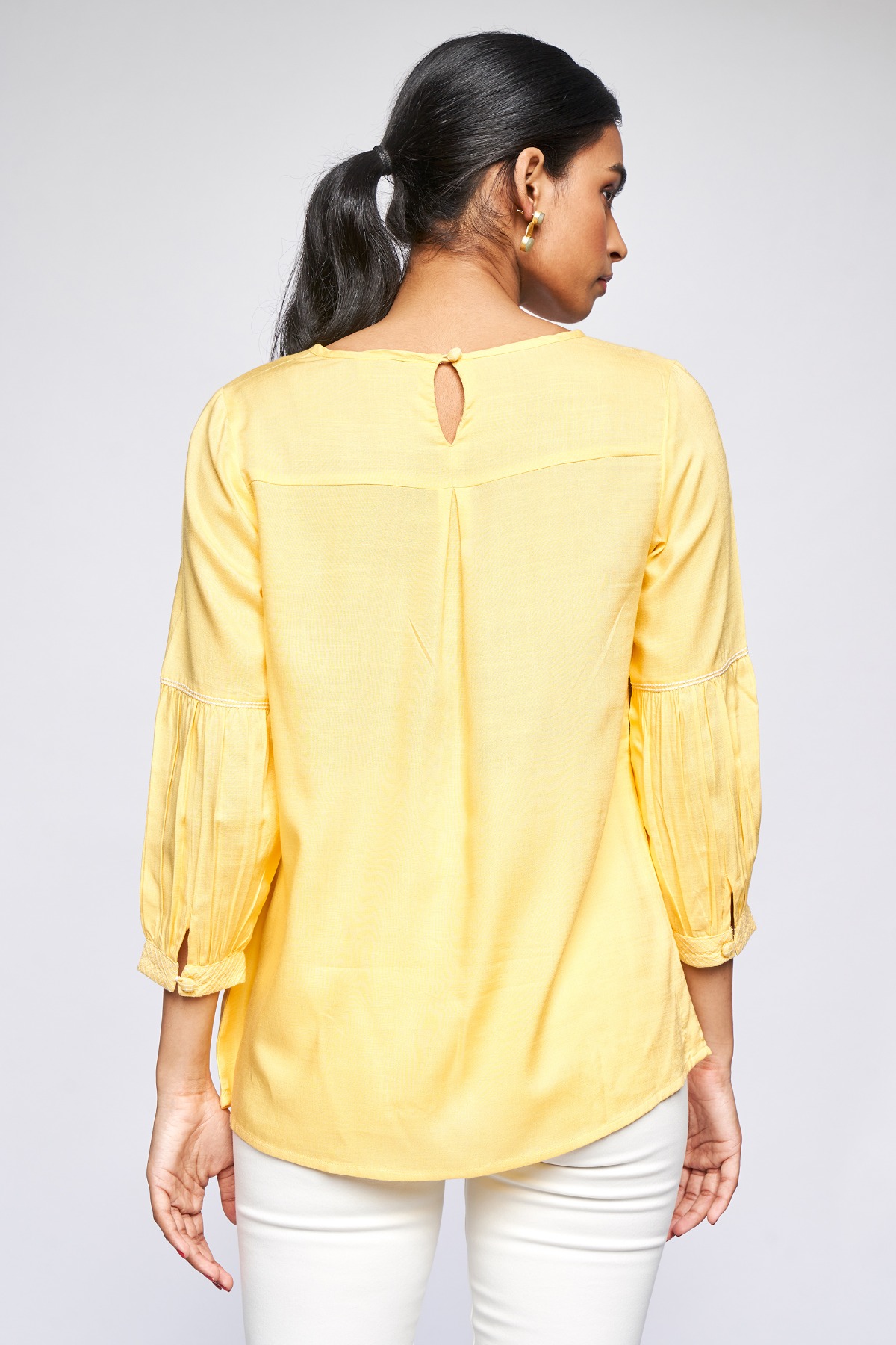 global desi yellow top