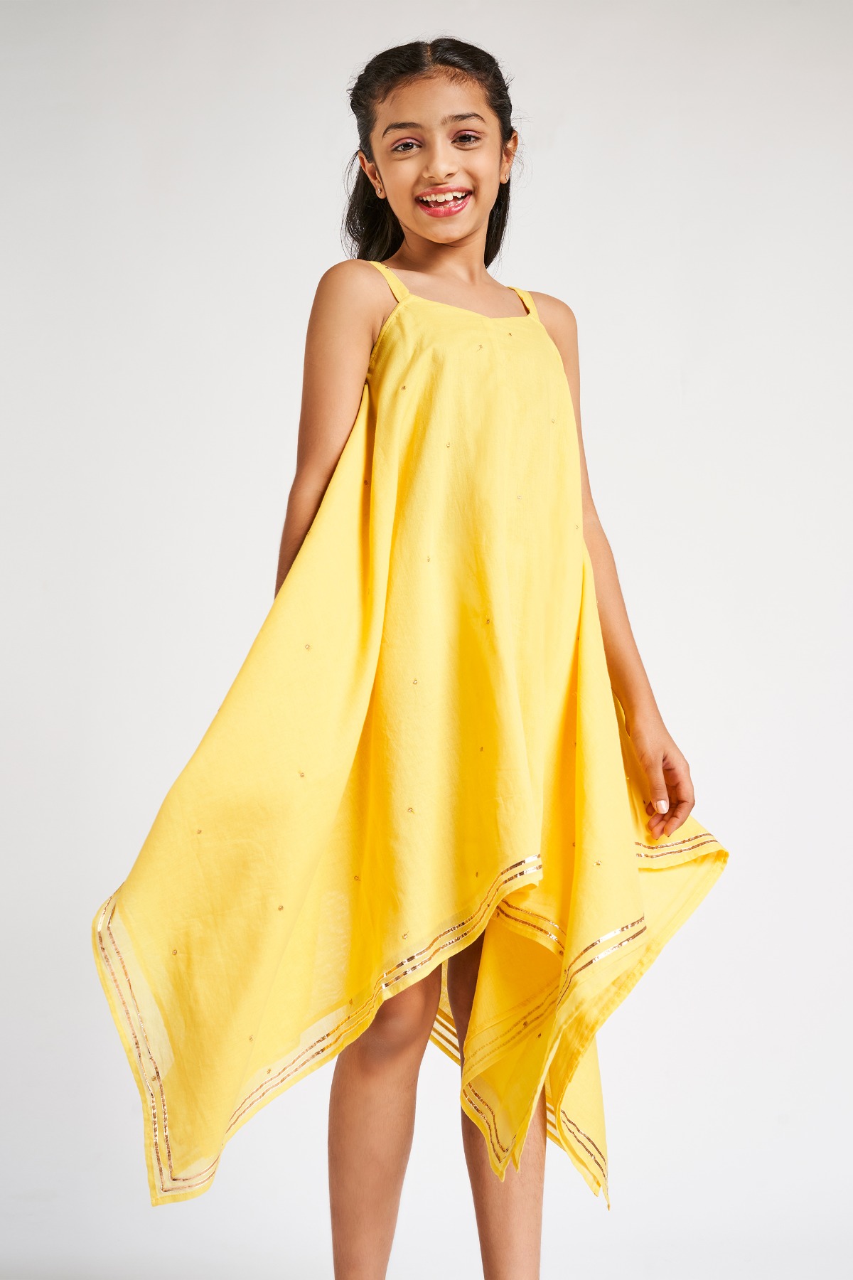 Global desi sales yellow dress