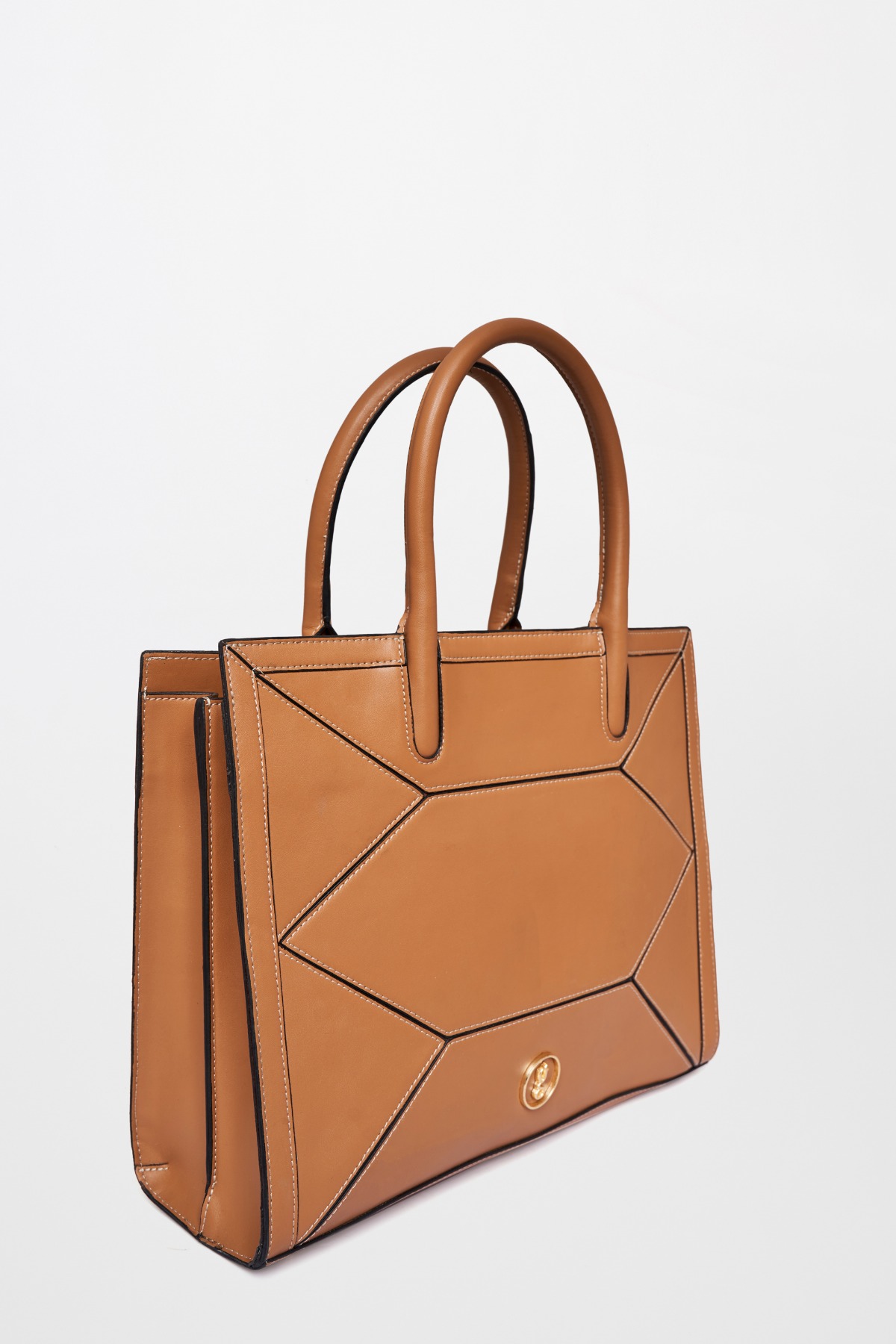 1 - Tan Handbag, image 1