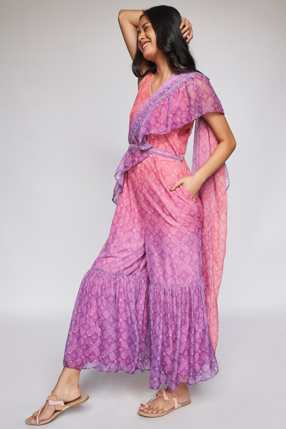 Global desi discount saree style
