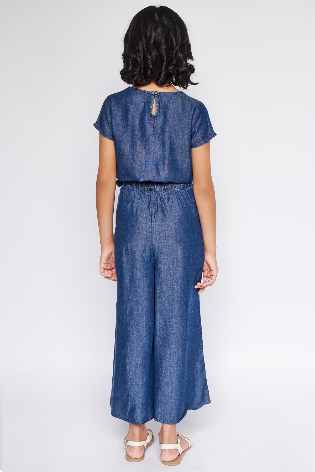 5 - Midnight Blue Embroidered Solid Suit, image 4