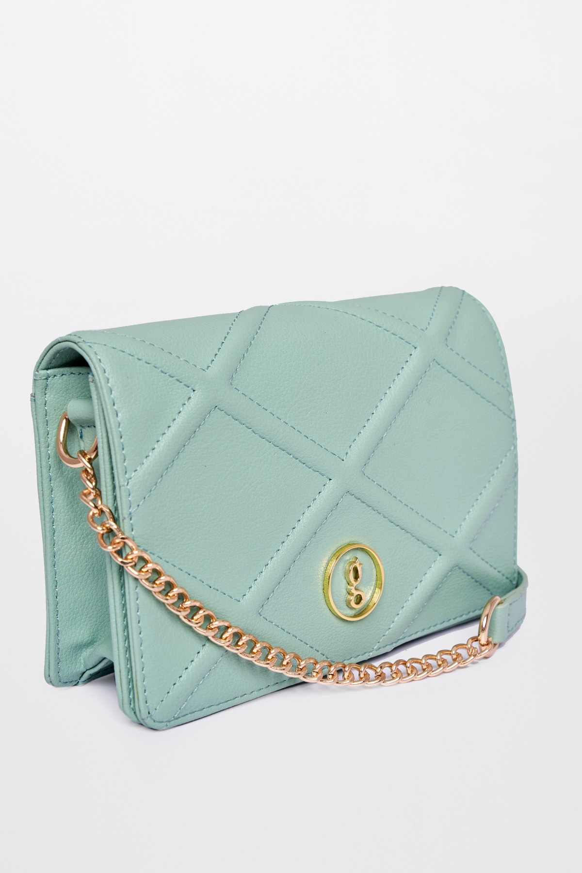 Buy Michael Kors Women Green Signature Circular Logo Crossbody Bag for Women  Online | The Collective