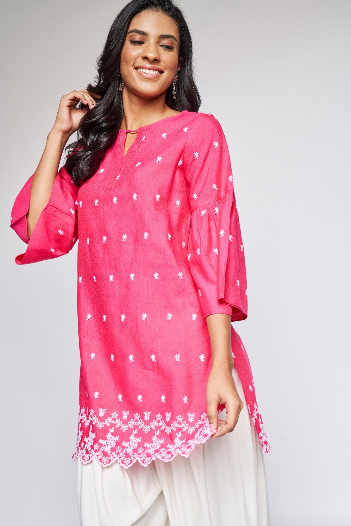 Buy Pink Churidars & Leggings for Women by Global Desi Online